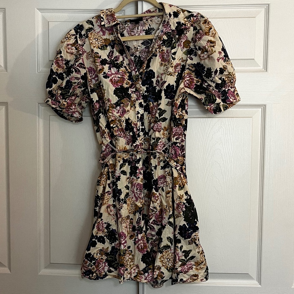 Who What Wear Floral Dress with pockets